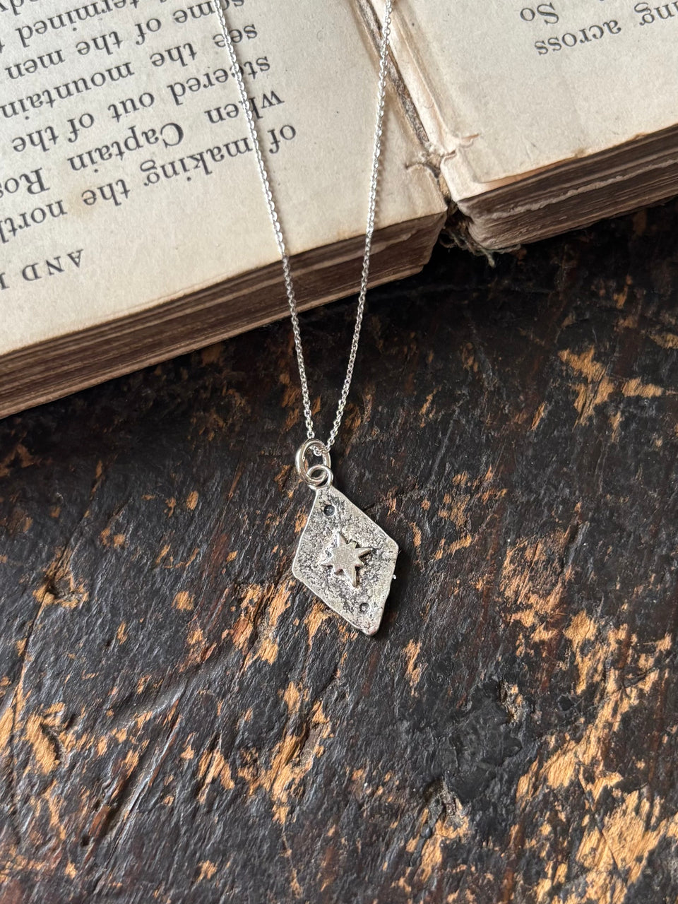 Boho starburst pendant