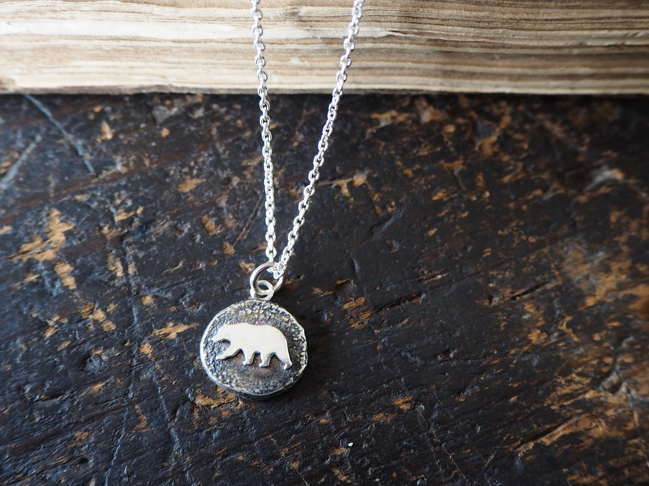 Bear charm pendant