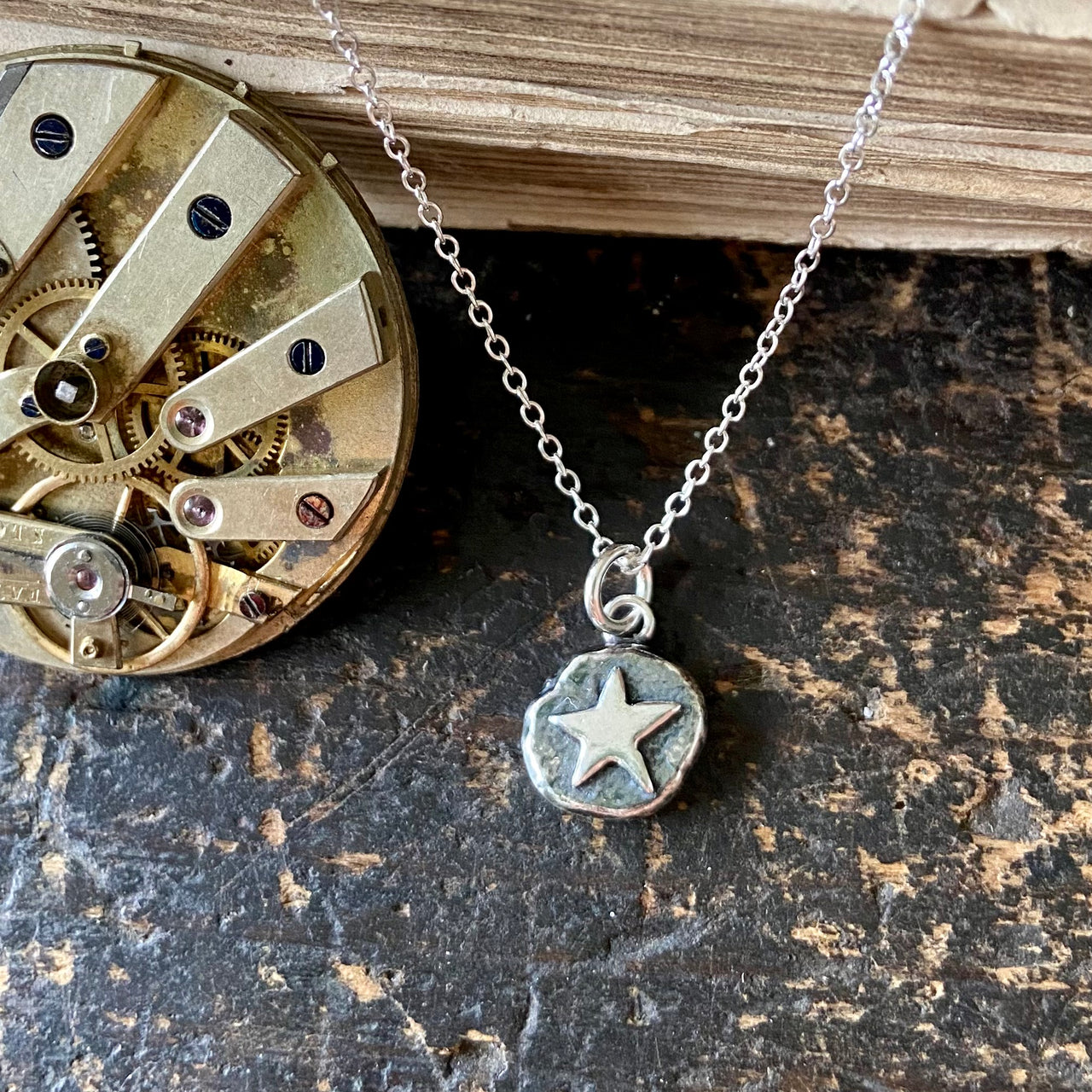 Star nugget necklace