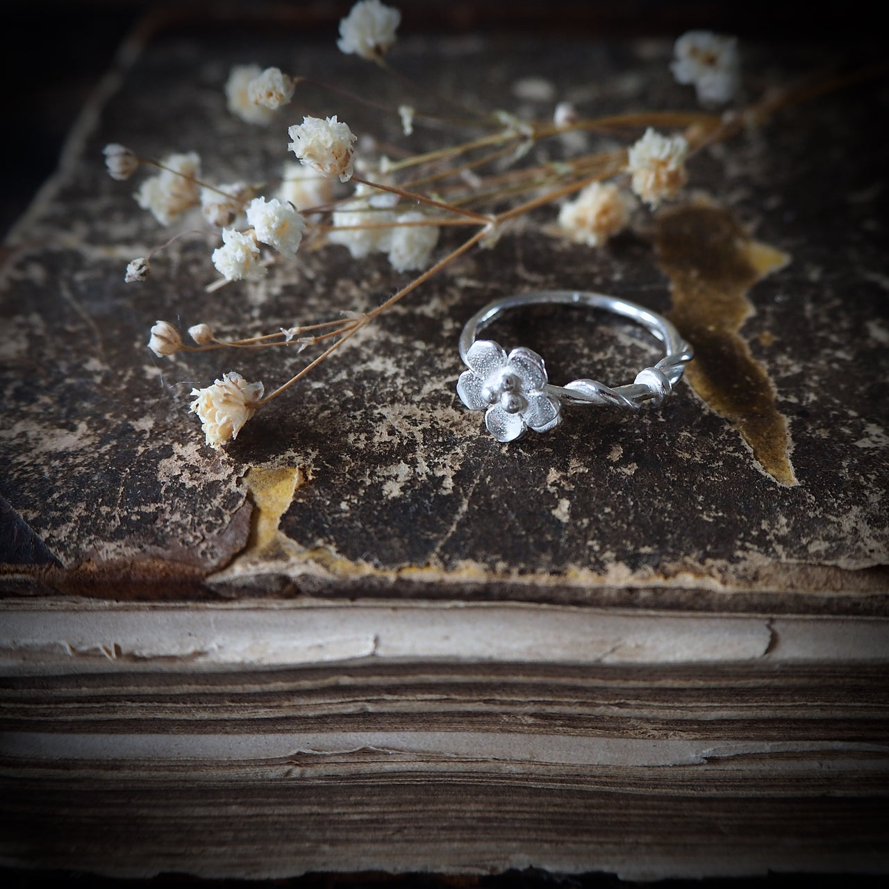 Wild rose ring