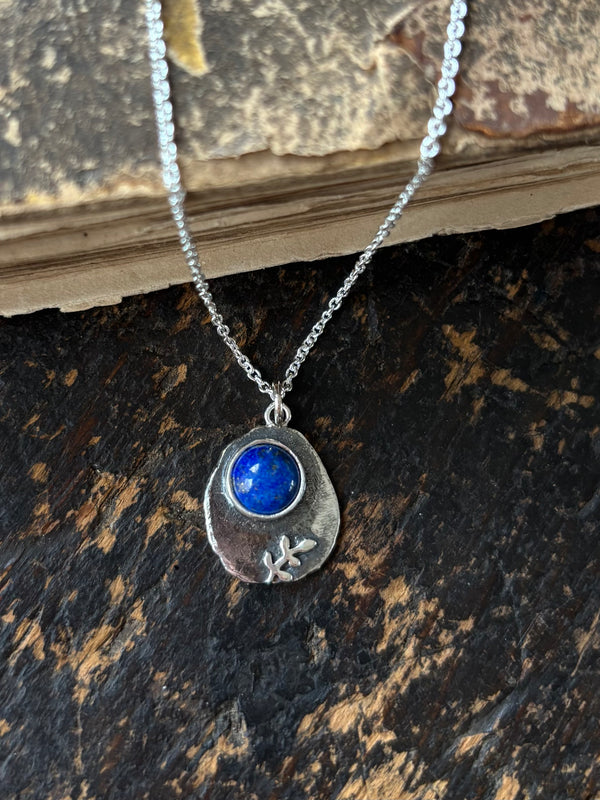 Lapis Lazuli Flora pendant